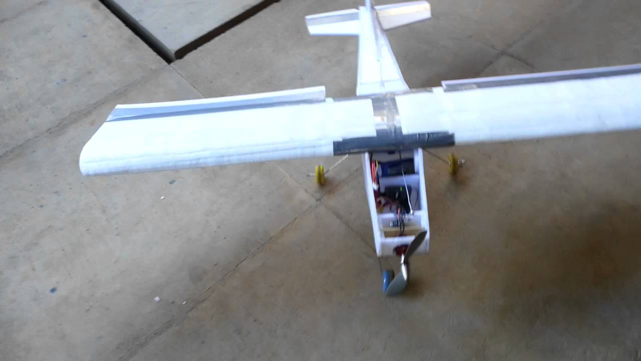 Como fazer um avião de controle remoto em casa - AeroÁguia.com -  Aeromodelismo Elétrico