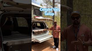 Camper Van Setup in Toyota Fortuner #campervan #toyota #caravan #cooking #explore #food