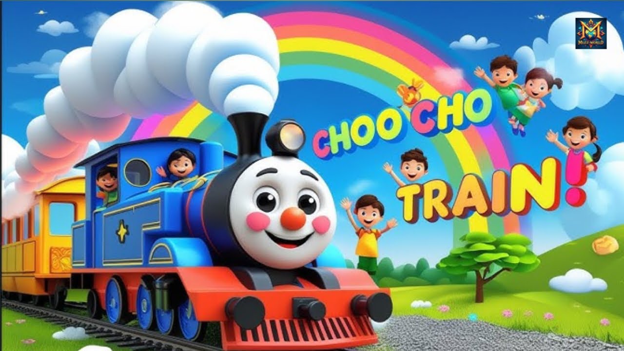 Choo Choo Train | train cho cho | train adventure | kid's fun | Nursery ...