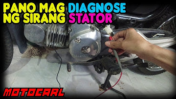 Ganito lang ka dali mag diagnose ng stator using wire
