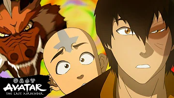 Aang + Zuko Dragon Dance with the Firebending Masters 🐲 | Avatar: The Last Airbender