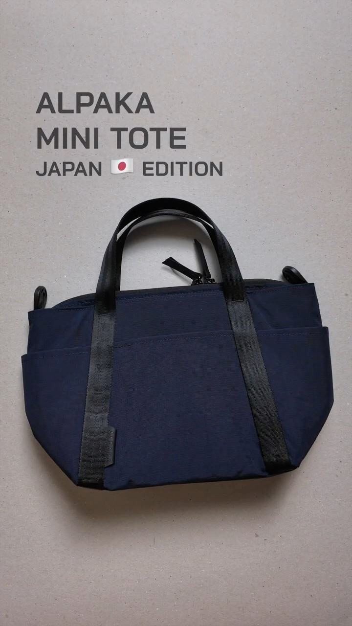 Alpaka Mini Tote Japan Edition – Urban Compact Lifestyle