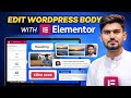 Complete WordPress Website body with Sliders, Testimonials &amp; Sections