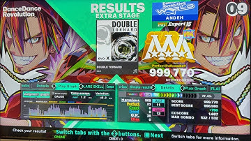 [DDR WORLD] DOUBLE TORNARD (ESP-15) 999,770 PFC