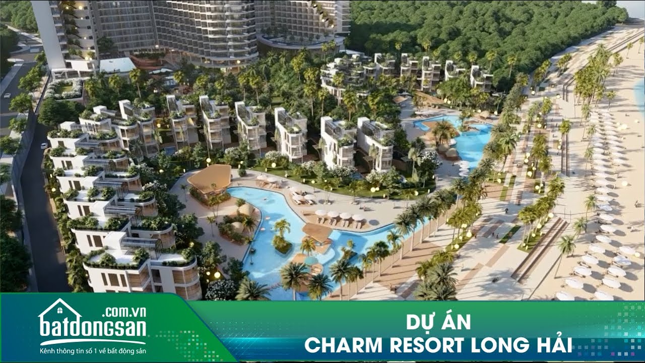 Dự án Charm Resort Long Hải: Căn hộ nghỉ dưỡng 1,9 tỷ với tiềm năng sinh lời lý tưởng