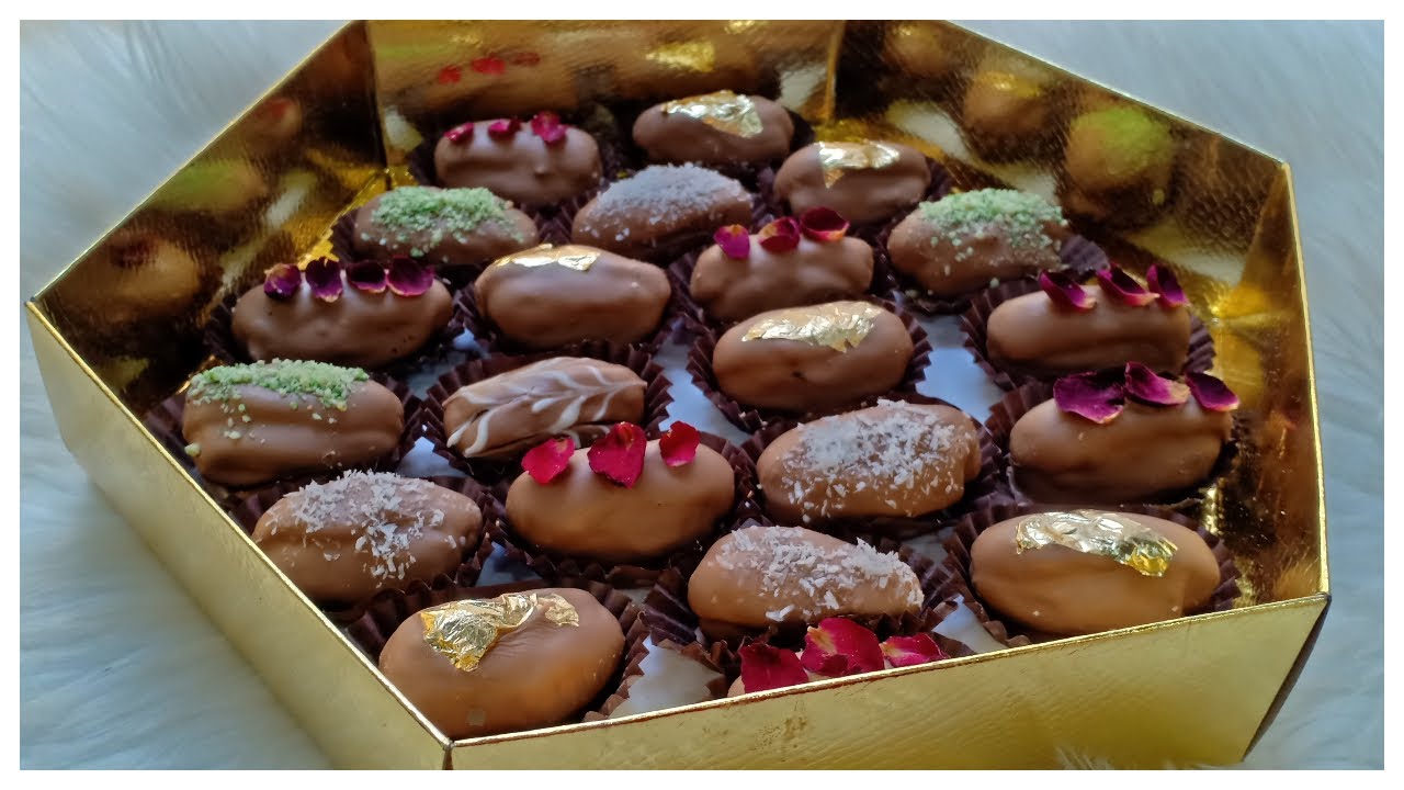 اروع وصفة تمر محشي بالكوكاو لي ذاقها قالي احسن من تاع اللوز