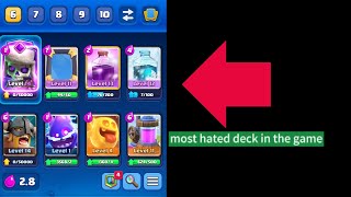 Playing With The Most Hated Deck In Clash Royale