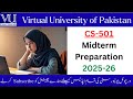 CS 501 Midterm Preparation 2025-26#cs501#vu