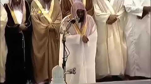 من اجمل التلاوات التي شهدها الحرم المكي تلاوة ذهبية الشيخ سعود الشريم