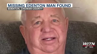UPDATE: Missing Edenton man found safe