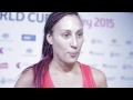 NWC2015 #ENG v #JAM Bronze Medal post match interviews