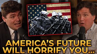 Celebrity Tucker Carlson and Nick Fuentes Warn About a HORRIFYING Future for America Profile