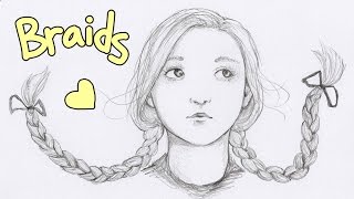 How to Draw Braids