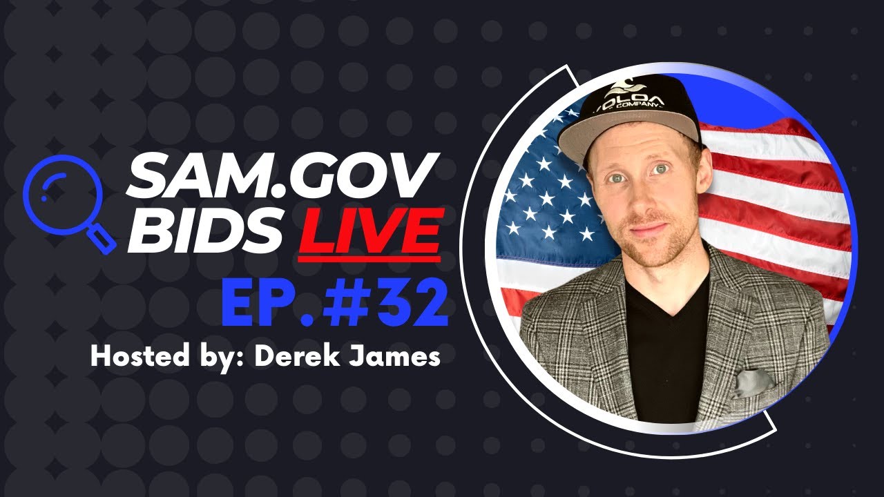 🔴 SAM.gov LIVE Bid Training #32 | Federal Government Contracts ...