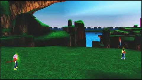 DBZ TTT MOD - Vegeta ssj4 v.s Trunks ssj4