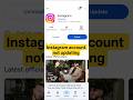 Instagram Account Not Updating? Fix #trending #viral