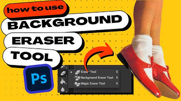 ERASE BACKGROUNDS in Photoshop with PRECISION! (Background Eraser Tool)