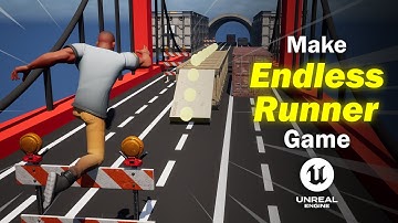 Make Endless Runner Complete Game Unreal Engine 5 | Beginners Course