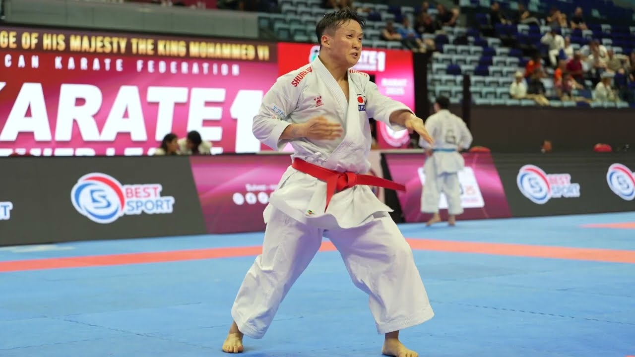 ⚔️ Abe Sakichi 🇯🇵 vs Ariel Torres 🇺🇸 | Male Kata Quarter-Final | Karate1 Rabat 2025
