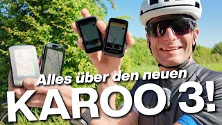 Hammerhead Karoo 3: Intelligent! Mega-Display! vs. Garmin Edge 1040/Wahoo Elemnt Roam 2! (deutsch!)