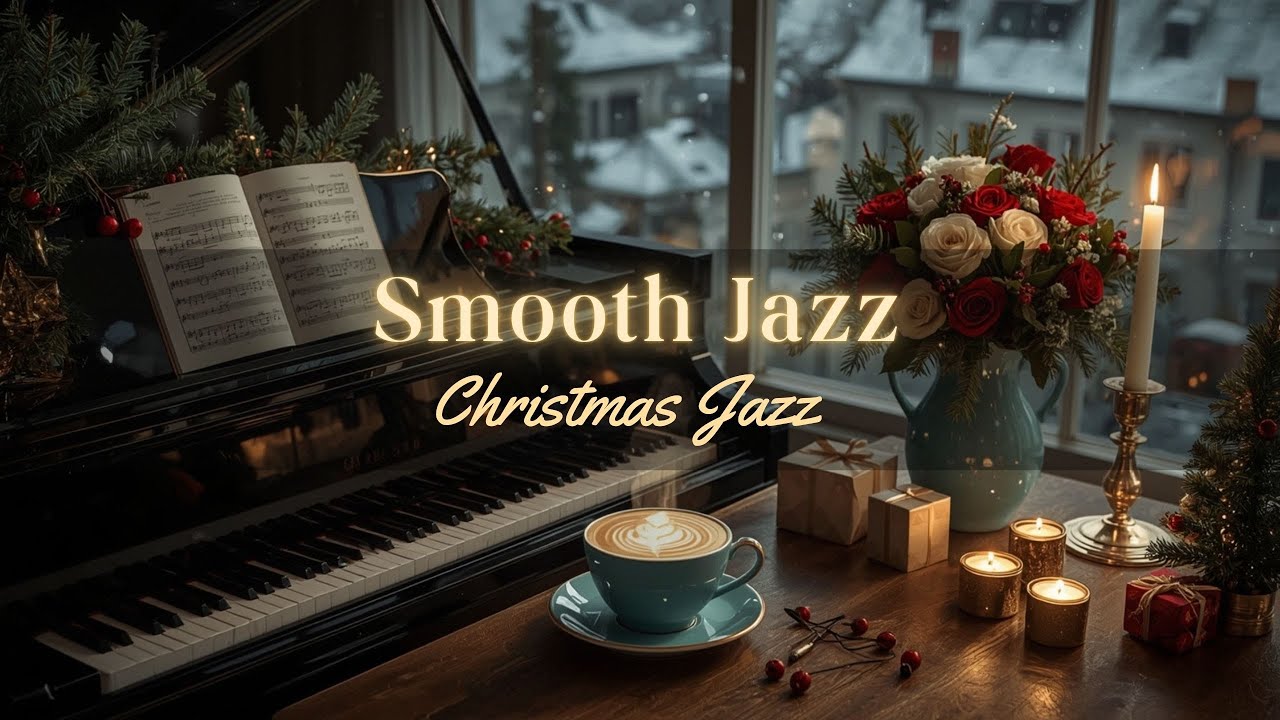 Smooth & Elegant Christmas Jazz 🎄 Holiday Lounge Background Music