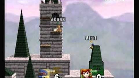 *OUTDATED PRE-DEMO 2* Project M - JCaesar (Peach) vs Vist (Falco)