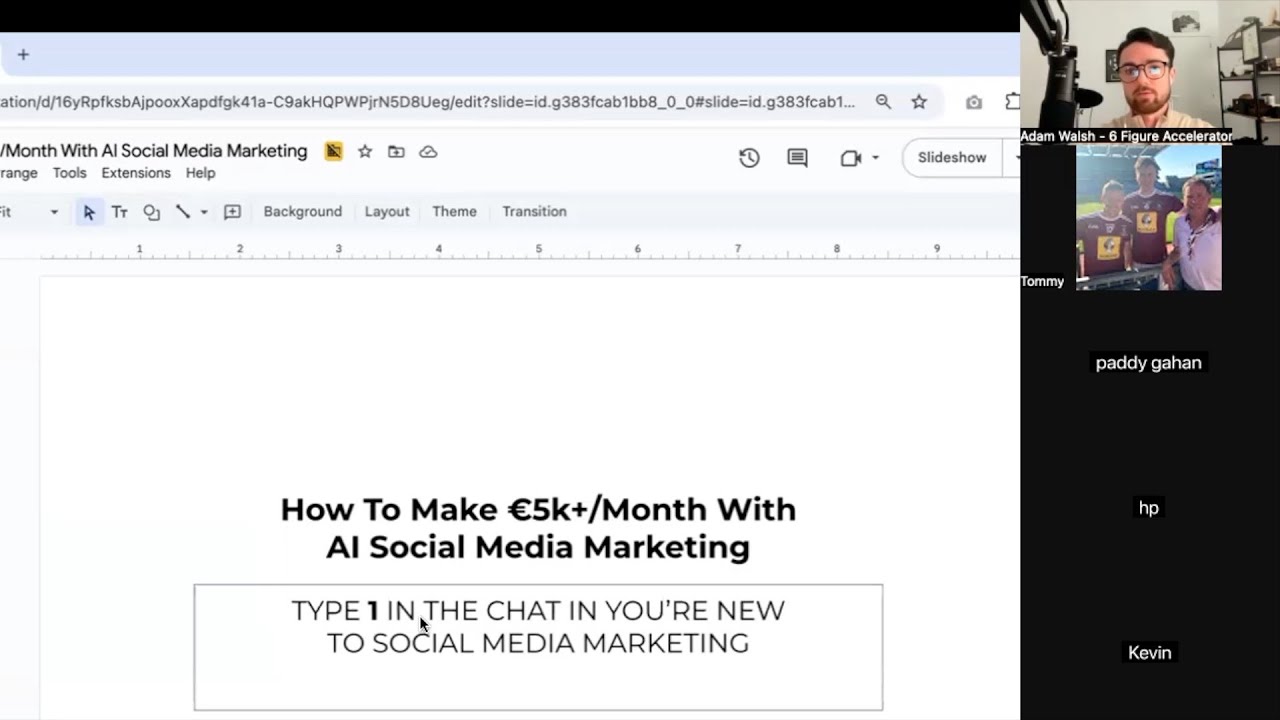 How To Make $5k+/month With Social Media Marketing (LIVE Training)