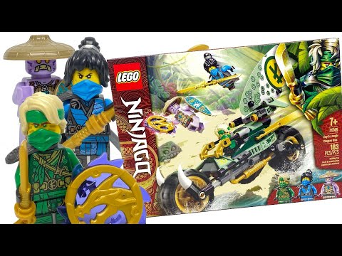 Lego Ninjago Lloyd'S Jungle Chopper Bike Review! 2021 Set 71745! - Youtube