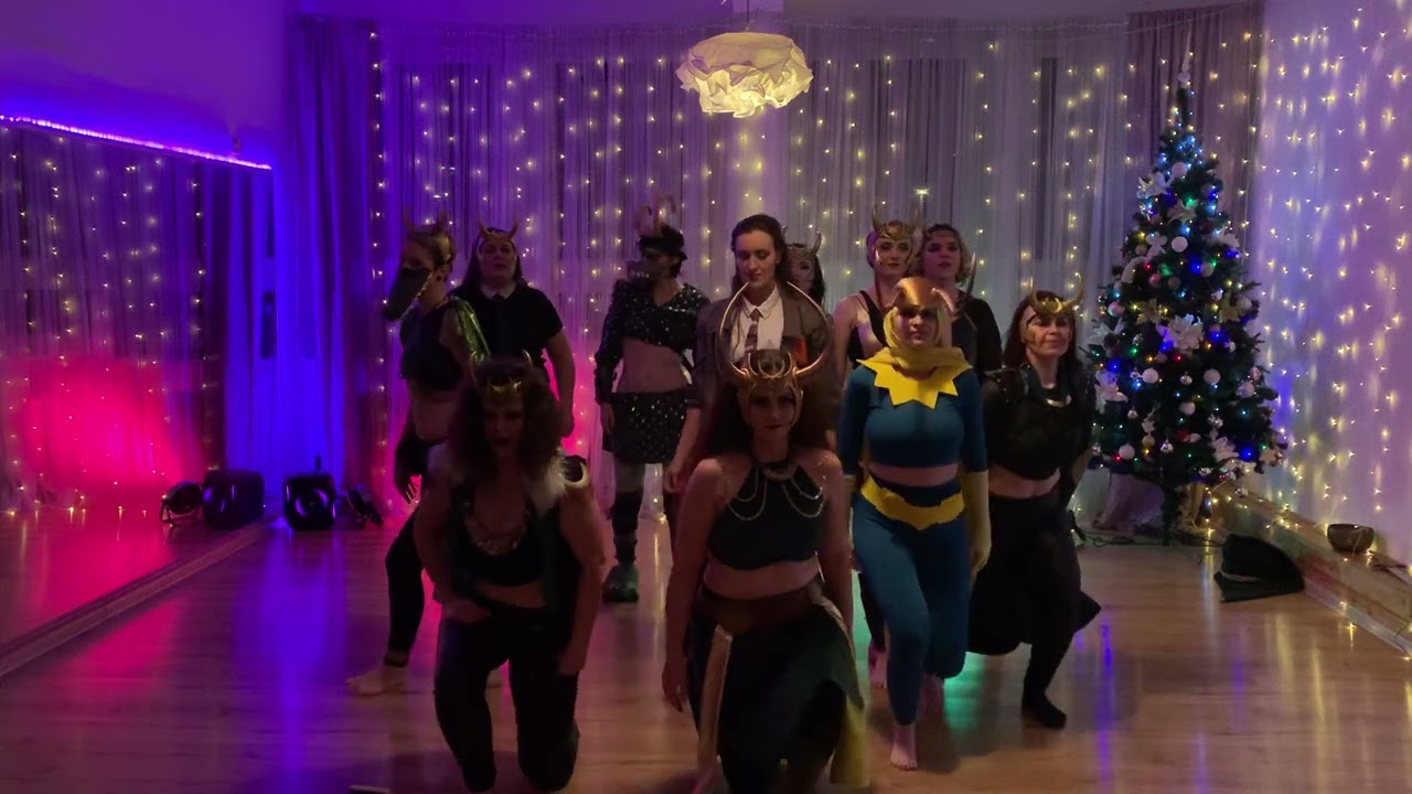 Loki Fusion Belly Dance by Iveta Ragulová Bhumika Dance School Christmas Hafla 2024