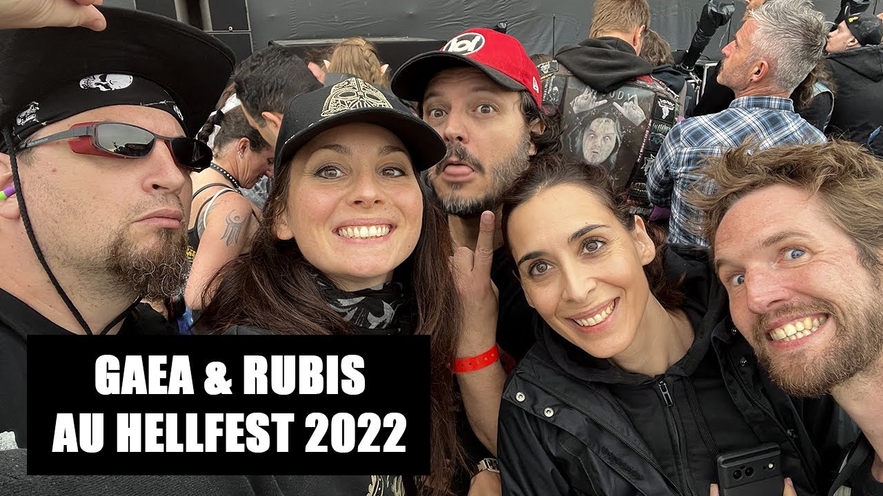 Gaea et Rubis au Hellfest 2022