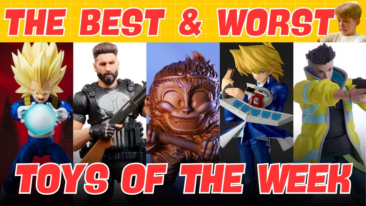 Marvel Legends Punisher,  SHFiguarts Vegeta, Cyberpunk | The Best and Worst Toys of the Week