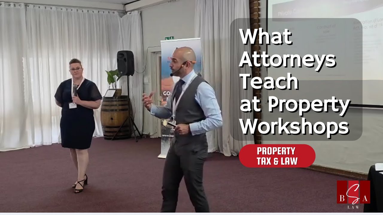 What Attorneys Teach at Property Investing Workshops