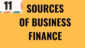 1.3.4 Sources of business finance GCSE Business Studies