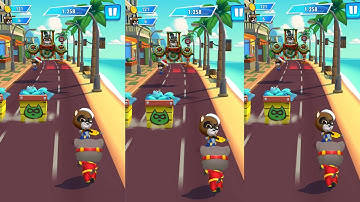 Talking Tom Hero Dash Walkthrough Gameplay - Super Tom (iOS, Android) Part 2