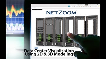 3D Data Center Visualization Using NetZoom, DCIM