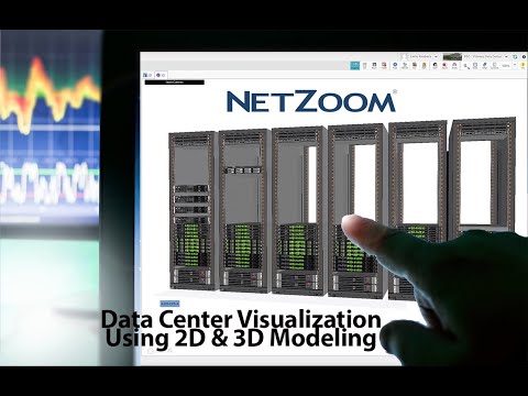 3D Data Center Visualization Using NetZoom, DCIM