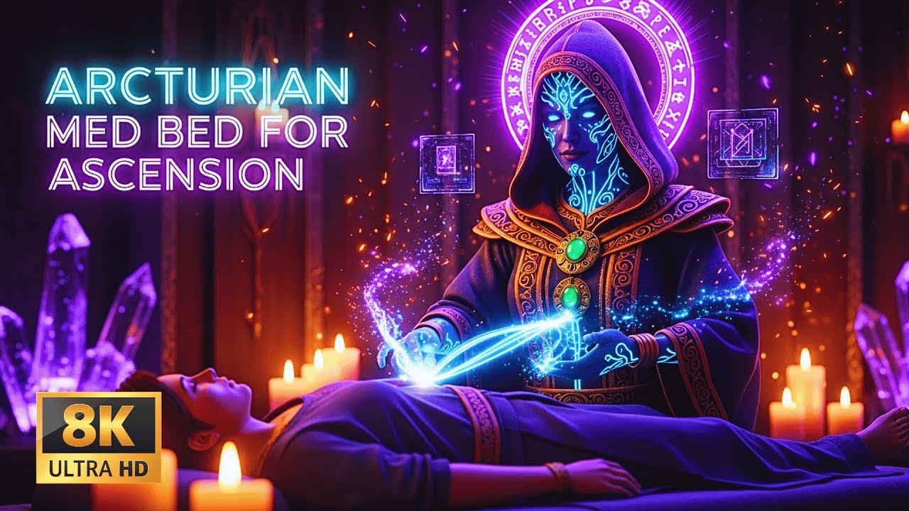 ARCTURIAN FREQUENCY HEALING 🎧 Sacred Codes for Emotional Soothing & Mind–Body Harmony | 528Hz ✨