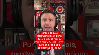 The B1G ten members get massive paydays for football and some of them don’t care to try at all