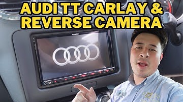 Audi TT MK2 Recieves Kenwood Apple CarPlay & Reverse Camera - Kenwood DMX8021