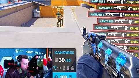 12 minutes of XANTARES CS2 DOMINATION!