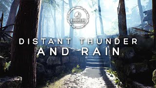 8 Hours of Deep Mystical Forest Rain and Distant Rumbling Thunder in Hellblade Senua's Sacrifice