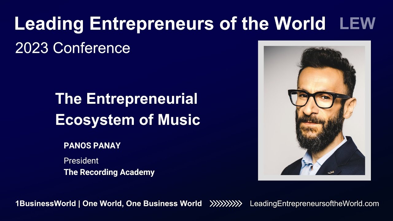 The Entrepreneurial Ecosystem of Music | Panos Panay
