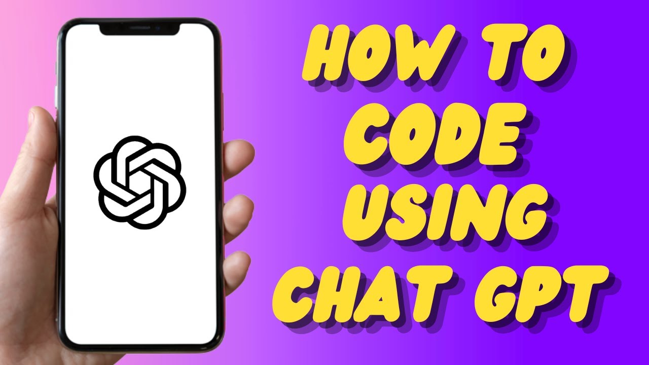 How To Code Using Chat GPT on Your Phone or Mobile device - YouTube