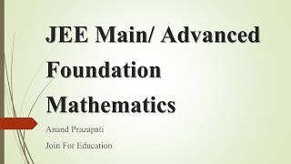 JEE Main/Advanced | Math | Foundation || X | ExemplarProblems | Quadratic Equations | Ex 4.2