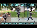 FREE PLYOMETRIC JUMP TRAINING WORKOUT | How To Jump Higher