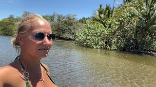 Panama, Veraguas, Santa Catalina : The mouth of the river is so beautiful place at Playa El Estero by Paradise Places on EARTH 538 views 1 year ago 3 minutes, 43 seconds