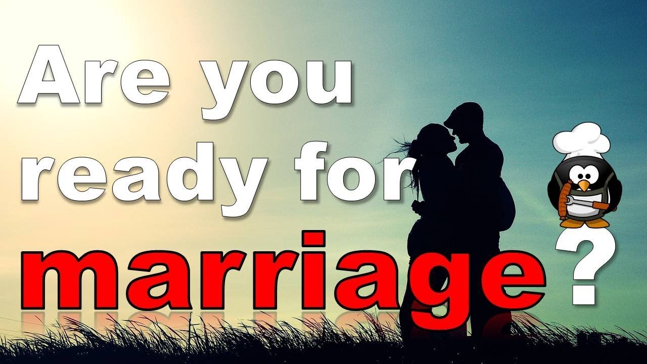 Are You Ready For Marriage? Personality Test YouTube