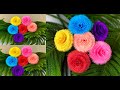 Beautiful Paper Flower Making | Beautiful Paper Flowers | Home Decor | Paper Craft | DIY | Crafts