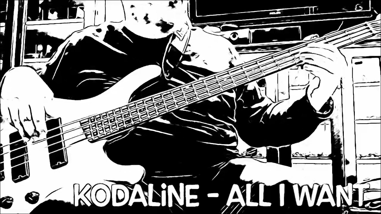 Kodaline - All I Want (bass cover)