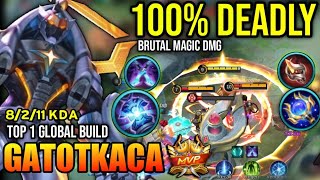 GATOTKACA BEST BUILD 2022 | BUILD TOP 1 GLOBAL GATOTKACA GAMEPLAY | MOBILE LEGENDS